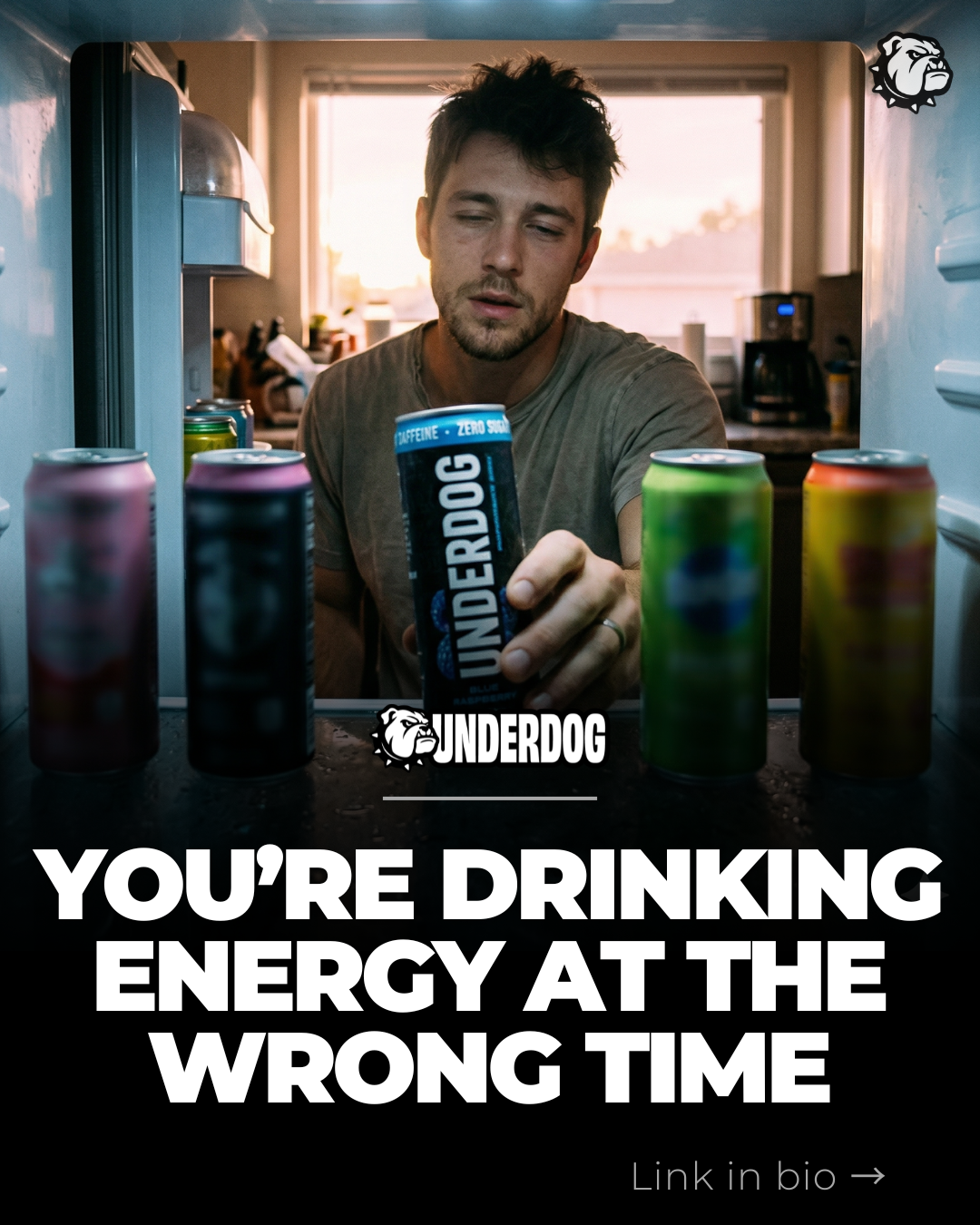 You’re Drinking Energy at the Wrong Time